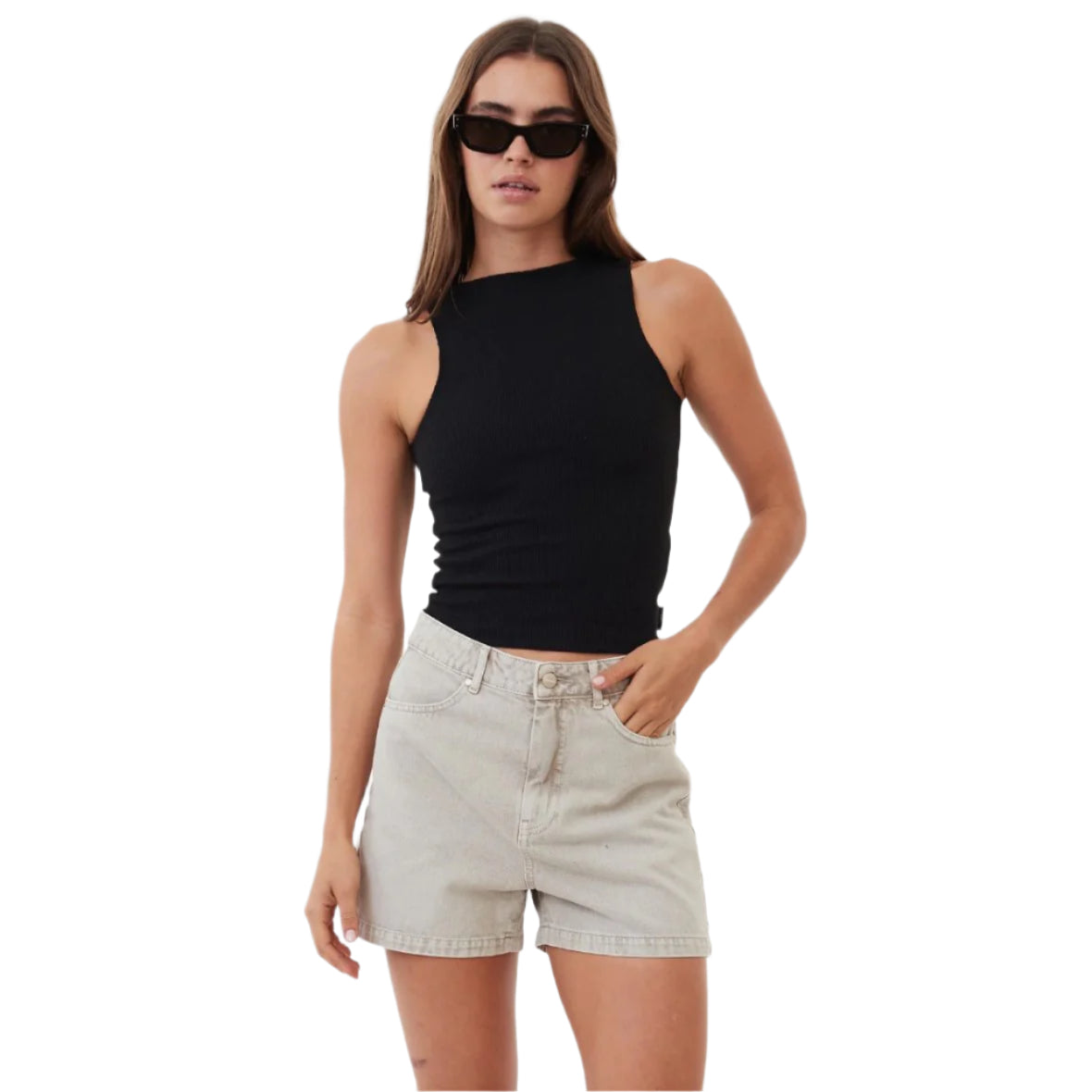 Afends - Seventy Three Organic Denim Cut Off Short - Velocity 21