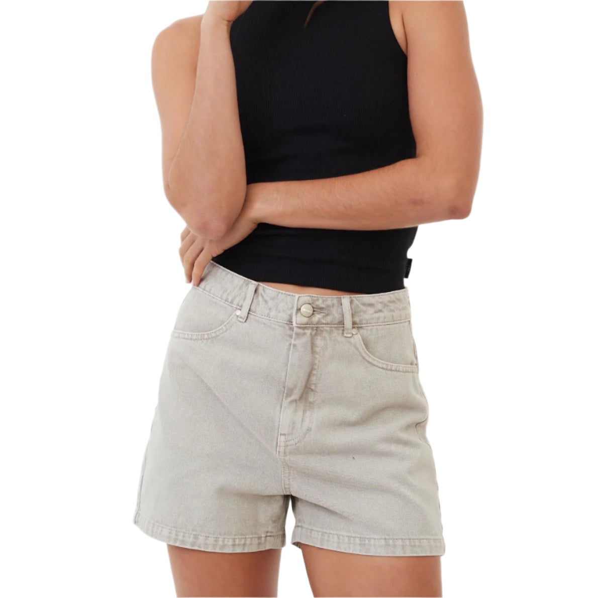 Afends - Seventy Three Organic Denim Cut Off Short - Velocity 21