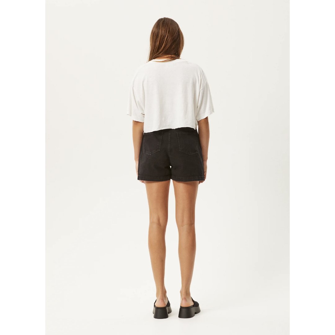 Afends - Seventy Threes Organic Denim High Waisted Shorts - Velocity 21