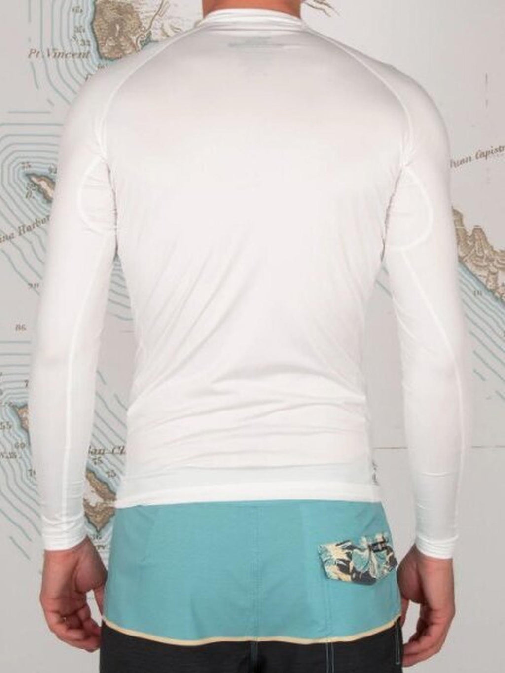 Salty Crew - Shelter L/S Rashguard - White - Velocity 21