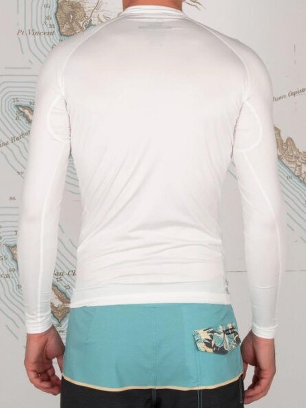 Salty Crew - Shelter L/S Rashguard - White - Velocity 21