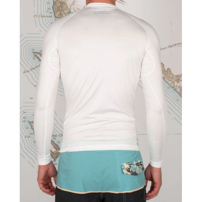 Salty Crew - Shelter L/S Rashguard - White - Velocity 21