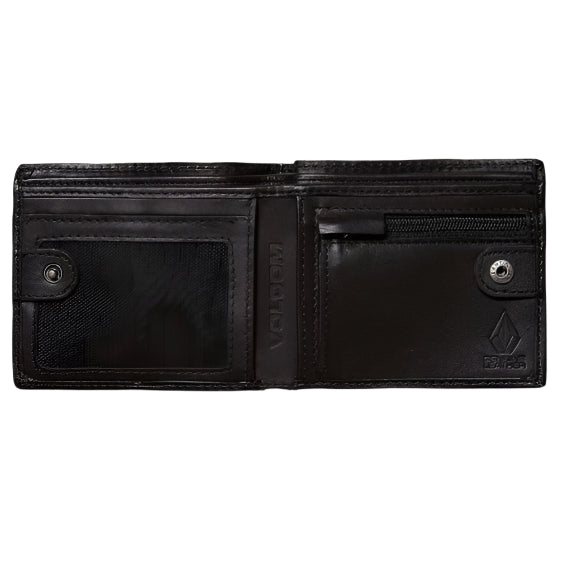 Volcom - Single Stone Leather Wallet - Brown Stone - Velocity 21