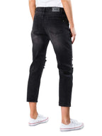 Rusty - Slim Boyfriend Jean - Vintage Black - Velocity 21