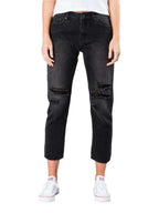 Rusty - Slim Boyfriend Jean - Vintage Black - Velocity 21