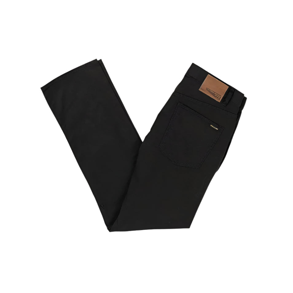 Volcom - Solver Lite 5 Pocket Pant - Black - Velocity 21