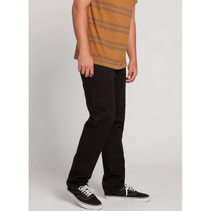 Volcom - Solver Lite 5 Pocket Pant - Black - Velocity 21
