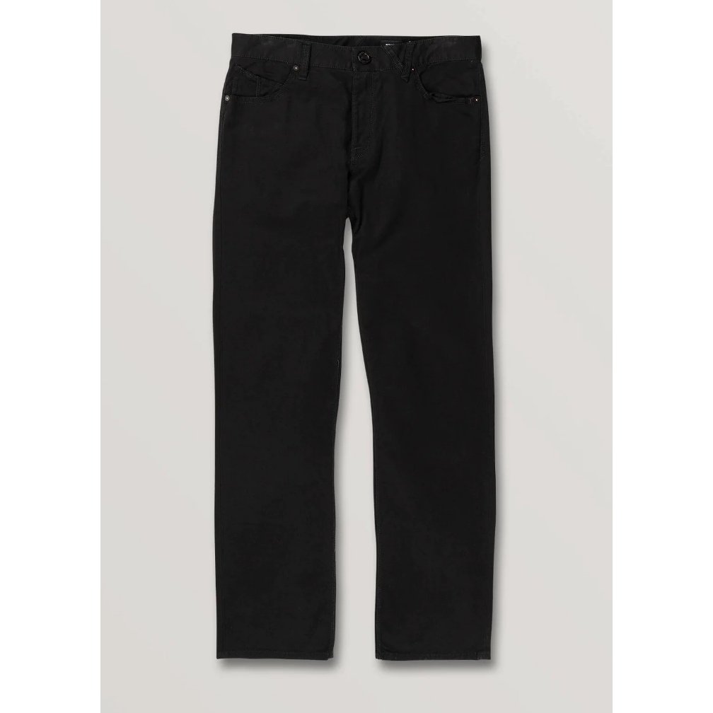 Volcom - Solver Lite 5 Pocket Pant - Black - Velocity 21