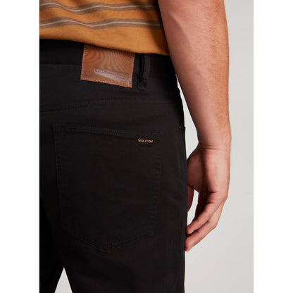 Volcom - Solver Lite 5 Pocket Pant - Black - Velocity 21