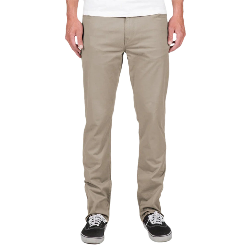 Volcom - Solver Lite 5 Pocket Pant - Brindle - Velocity 21