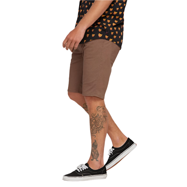 Volcom - Solver Lite 5 Pocket Short - Mushroom - Velocity 21