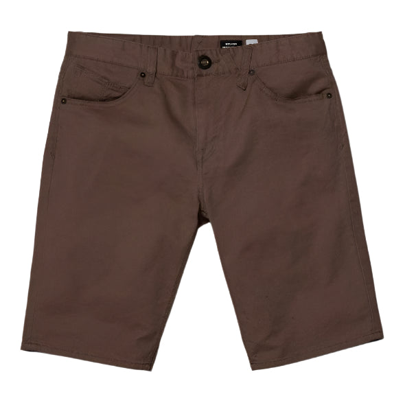 Volcom - Solver Lite 5 Pocket Short - Mushroom - Velocity 21