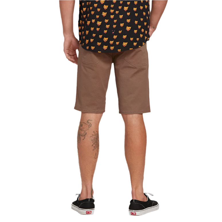 Volcom - Solver Lite 5 Pocket Short - Mushroom - Velocity 21
