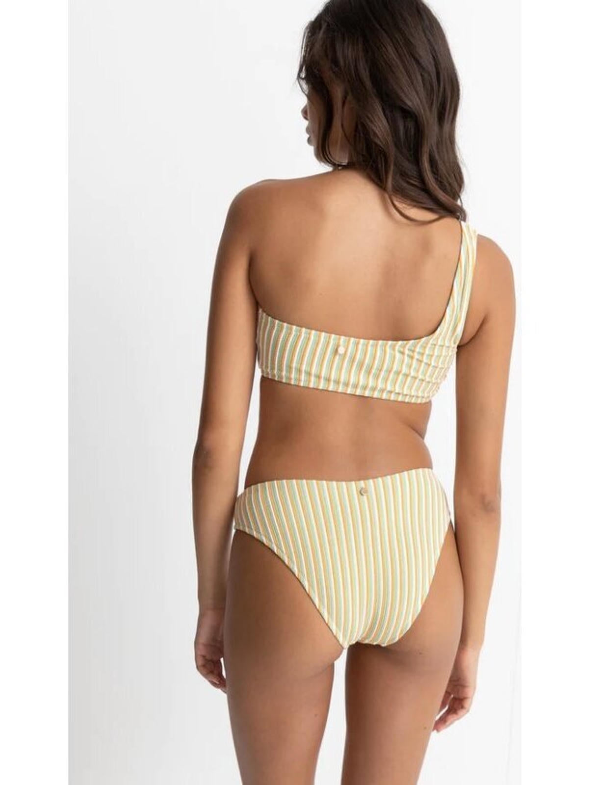 Rhythm - Sunbather Stripe One Shoulder Top - Velocity 21