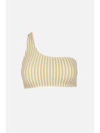 Rhythm - Sunbather Stripe One Shoulder Top - Velocity 21