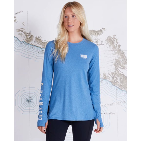 Salty Crew - Thrill Seekers Crew Sun Shirt - Deep Water - Velocity 21
