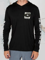 Salty Crew - Tight Lines Hooded Sunshirt - Black - Velocity 21