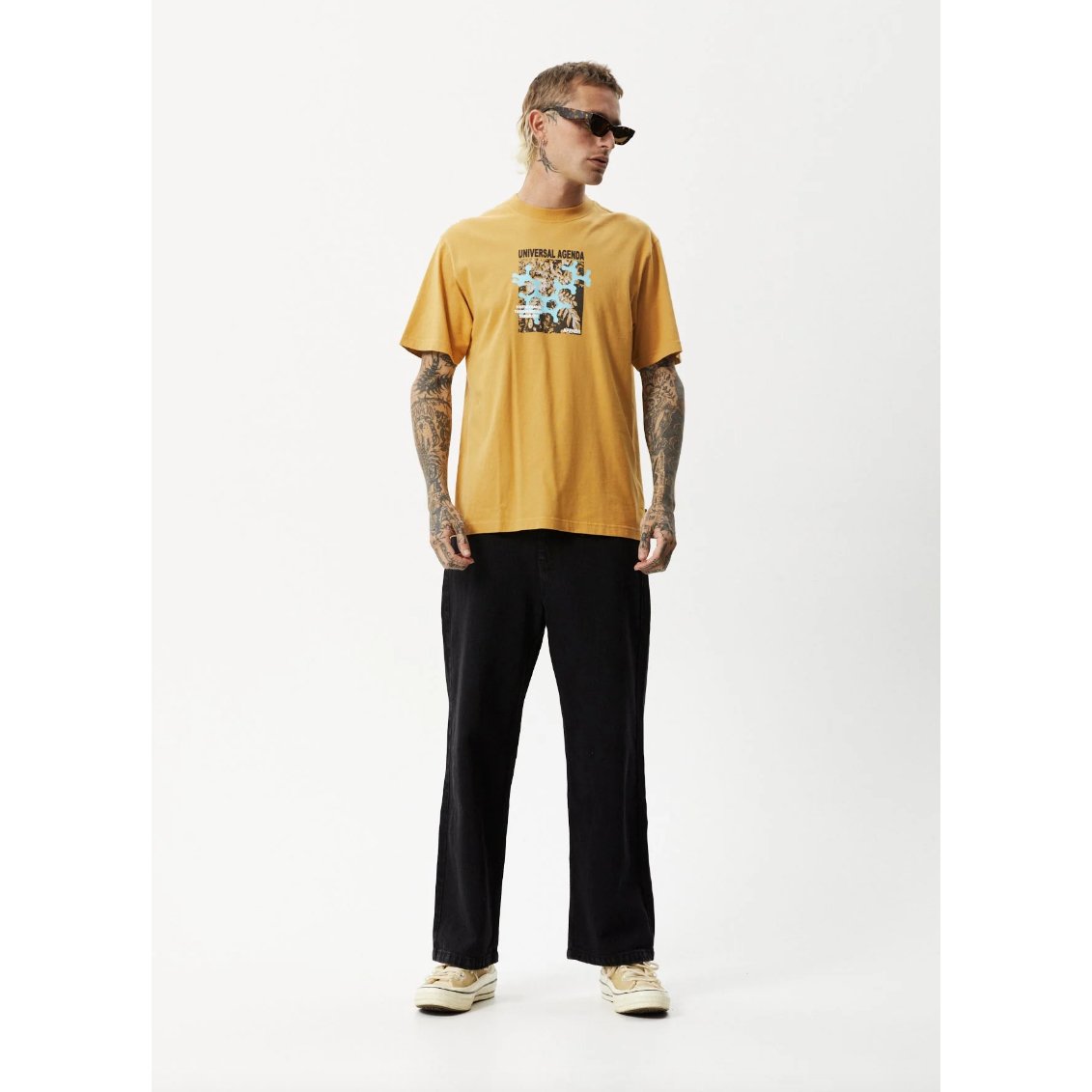Afends - Universal Recycled Retro Graphic Tee - Velocity 21