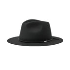 Brixton - Wesley Fedora - Black - Velocity 21