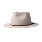 Brixton - Wesley Fedora - Heather Stone - Velocity 21
